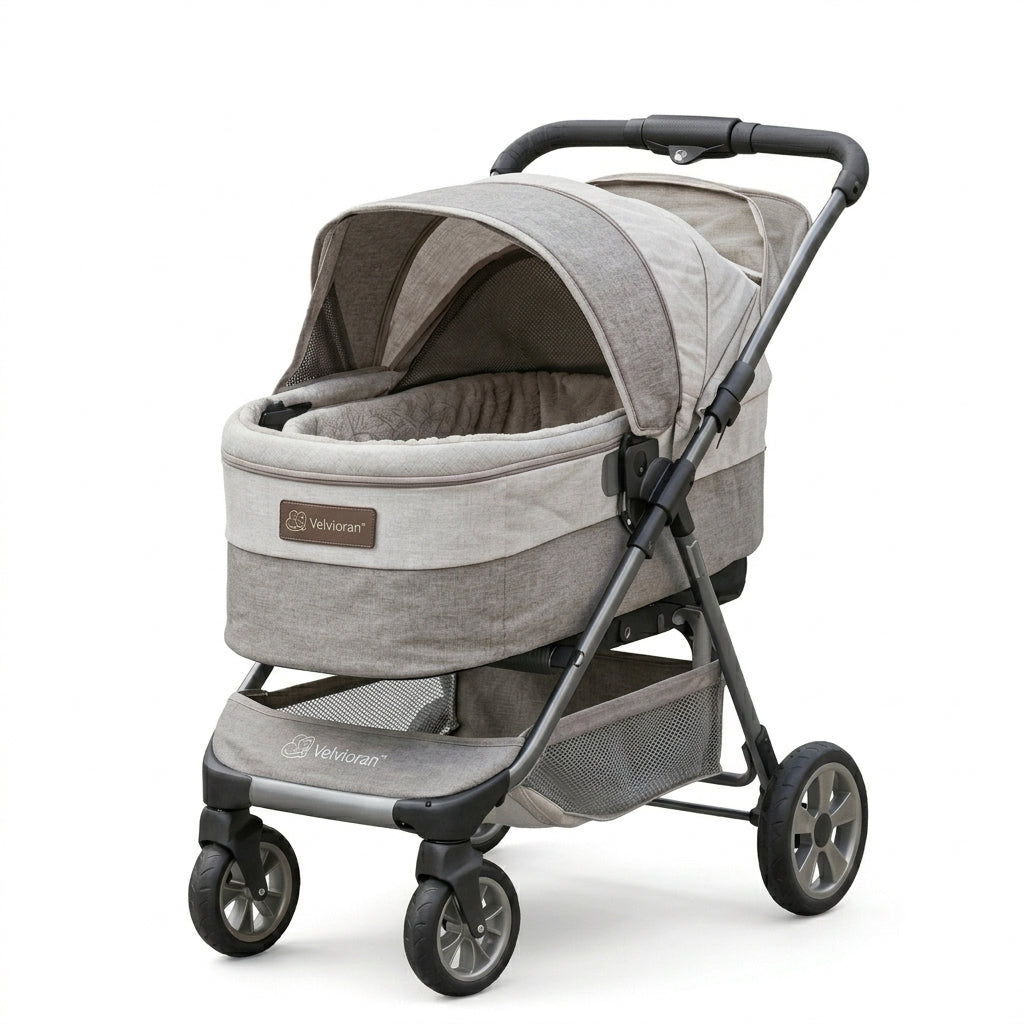 Velvioran⢠CalmNest Pet Stroller Pod