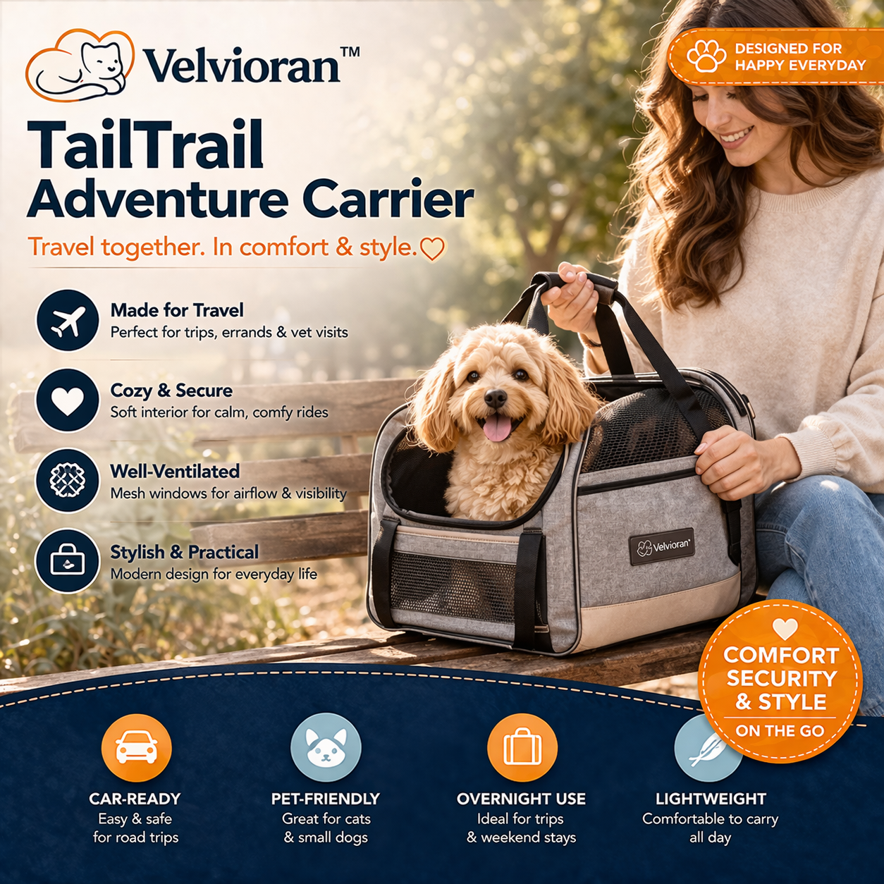Velvioran™ TailTrail Adventure Carrier